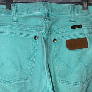 Wrangler Turquoise [Men's] Jeans
